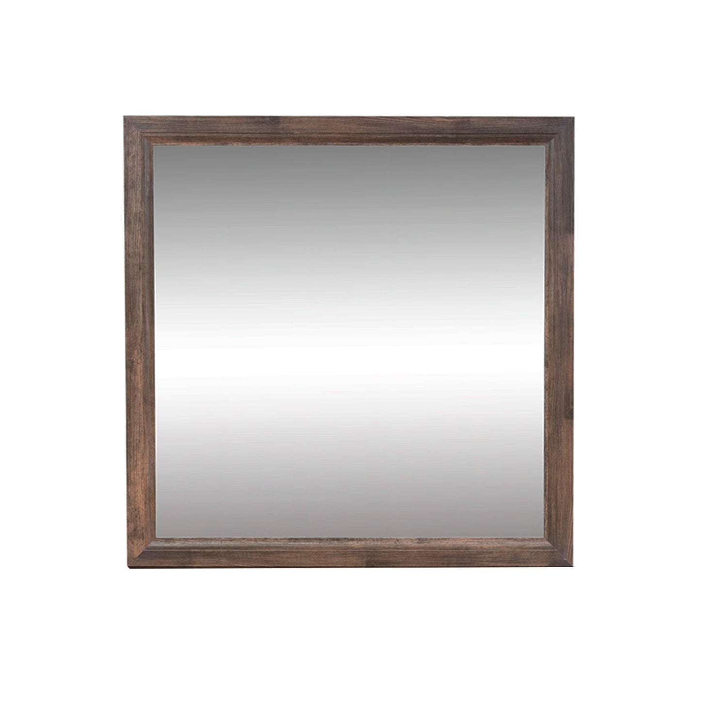 Ridgecrest - Mirror - Light Brown