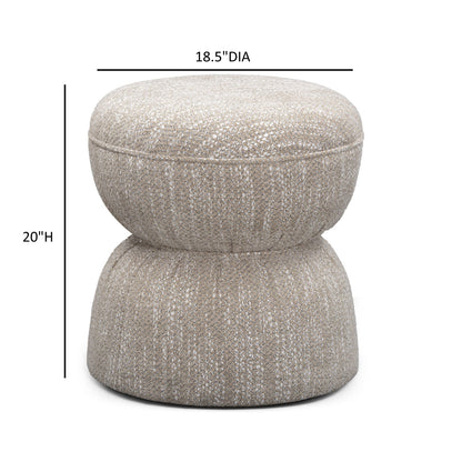 Tomlin - Gaming Ruched Ottoman