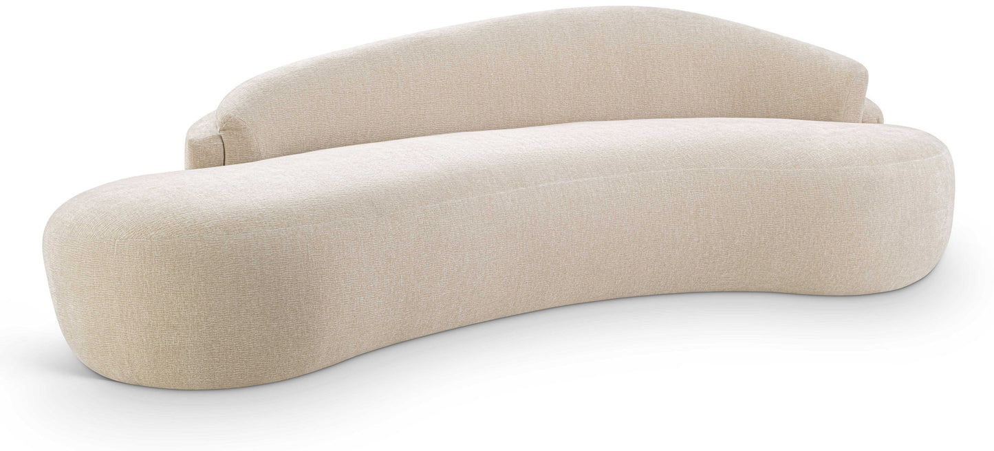 Caspian - Chenille Fabric Upholstered Sofa