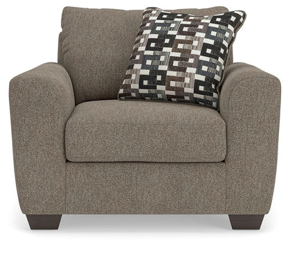 Triston-Peaks - Chair And A Half - Suede