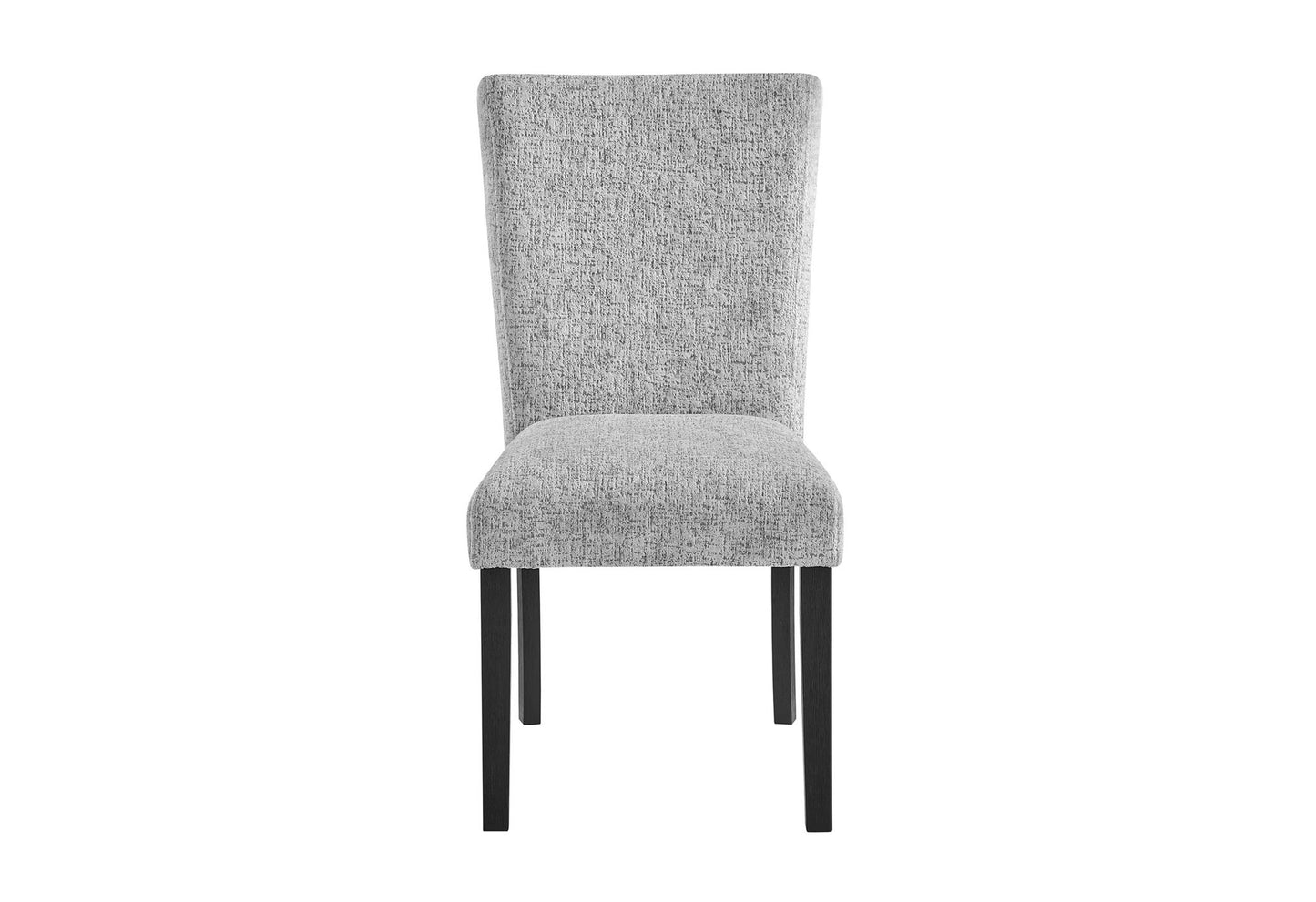 D1319 - 6 Piece Dining Room Set (Dining Table, 4 Dining Chair And Bench) - Black / Light Gray / White
