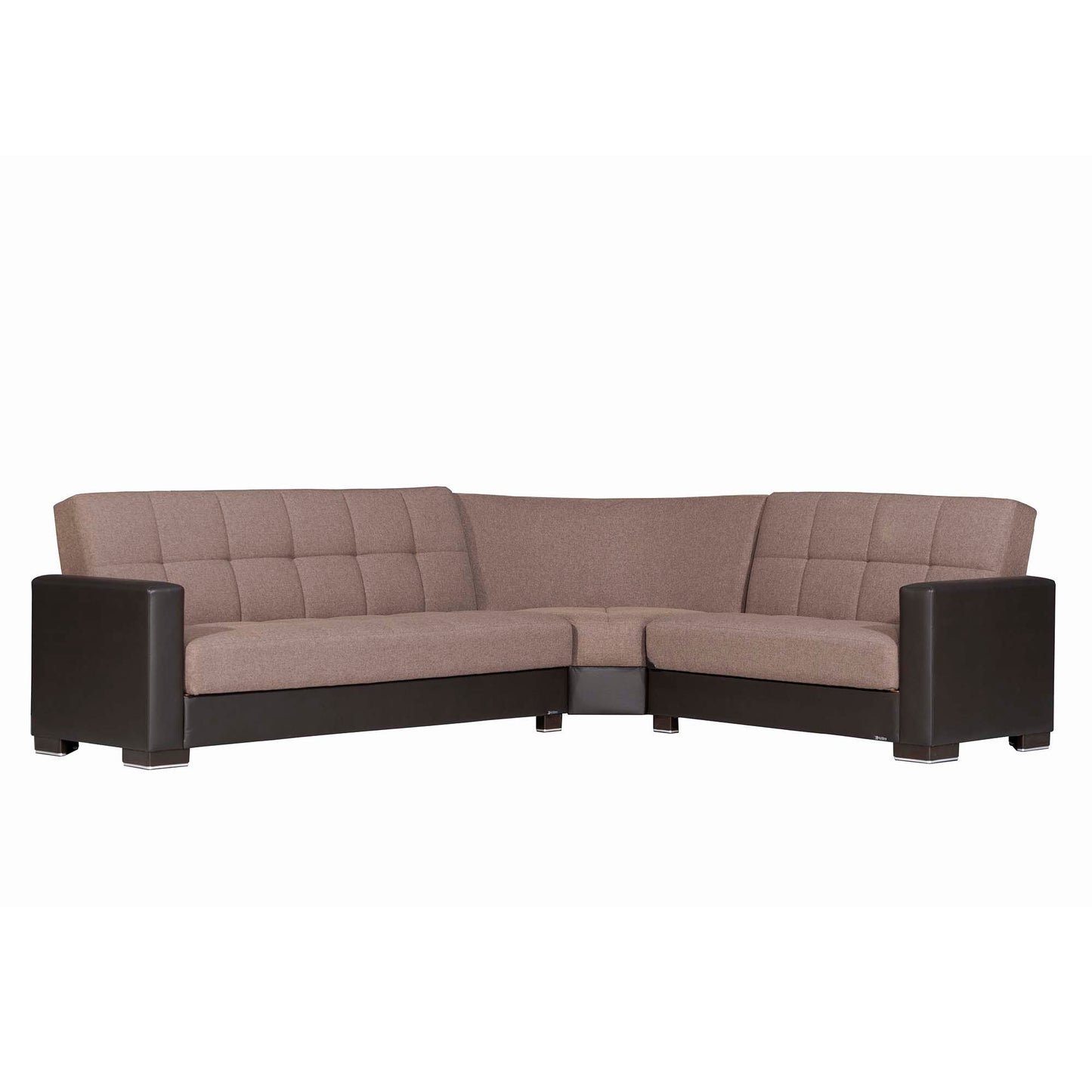 Ottomanson Armada - Upholstered Convertible Sectional With Storage - Polyester
