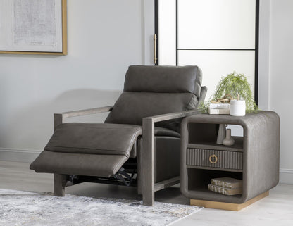Luna Ravello - Wood Arm Recliner
