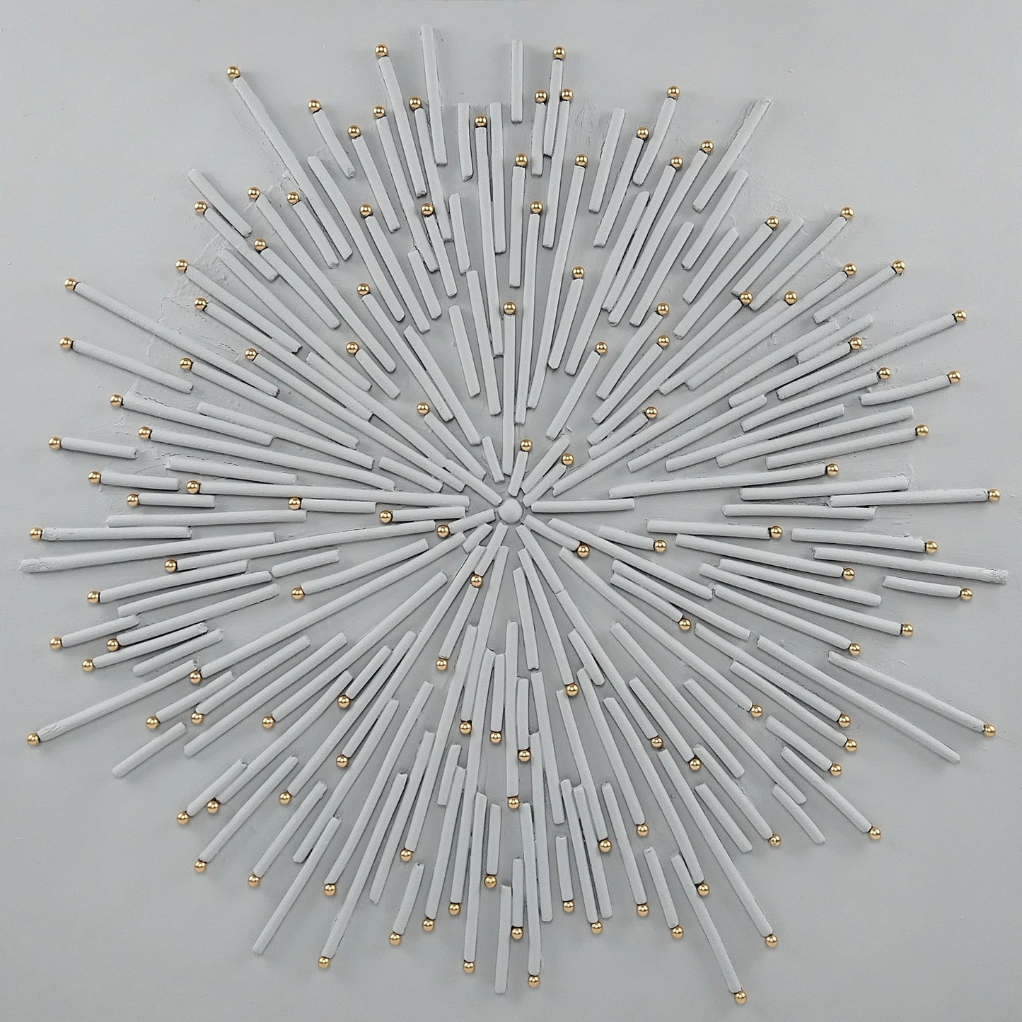 Radiant Lattice - 36" x 36" Framed Wall Art