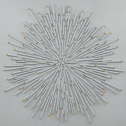 Radiant Lattice - 36" x 36" Framed Wall Art