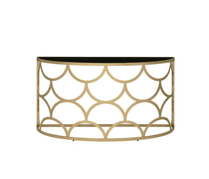 Altus - Accent Table - Gold Finish