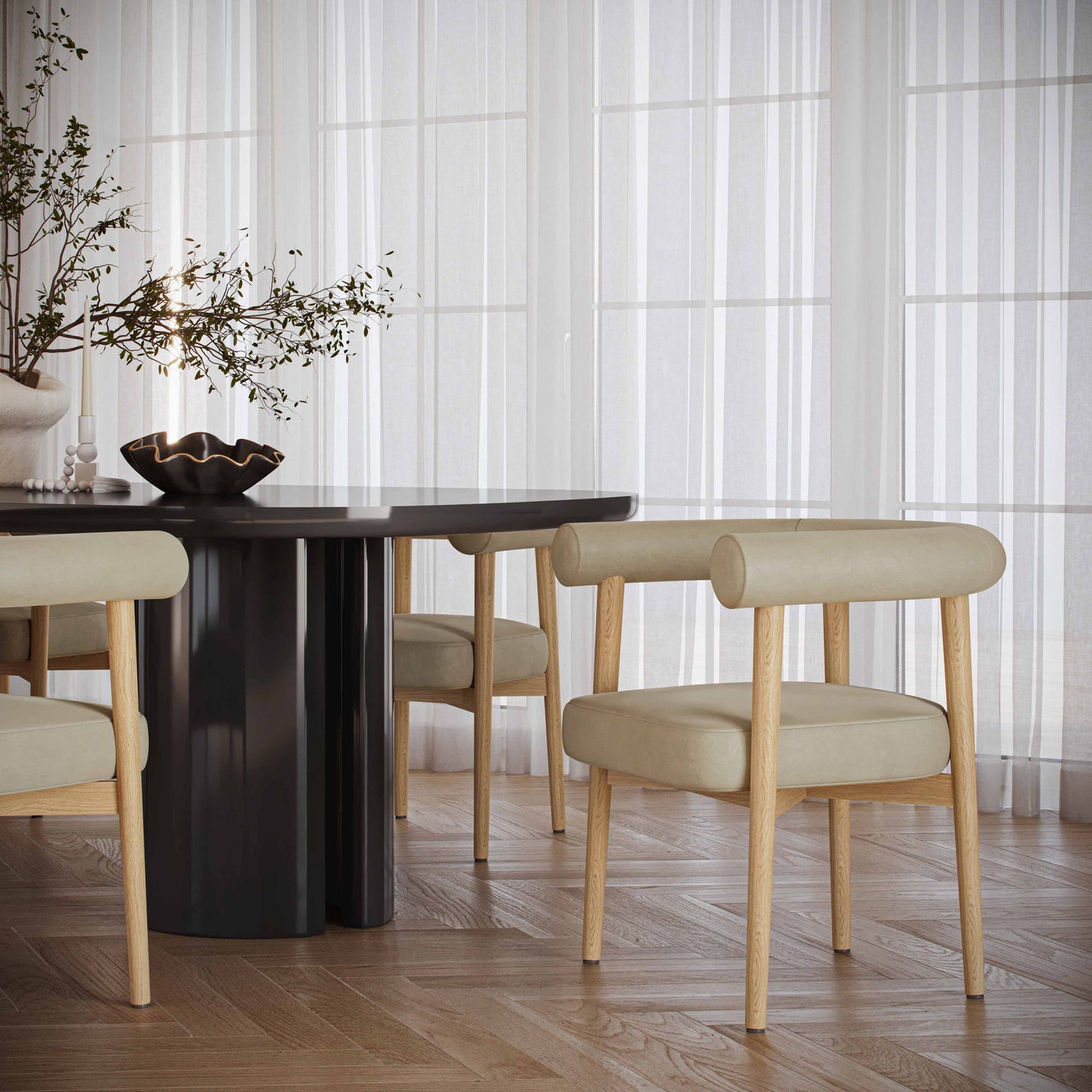 Spara - Faux Leather Dining Chair