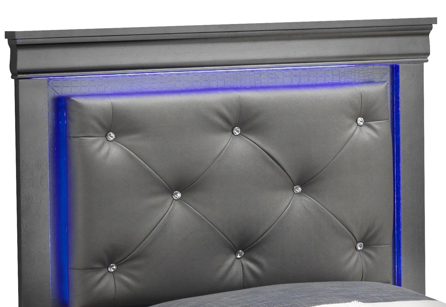 Glory Furniture - Lorana - Bed With LED