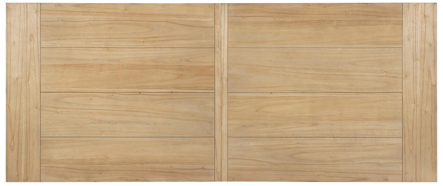 XXX's And OOO's - Trestle Dining Table - Two Tone