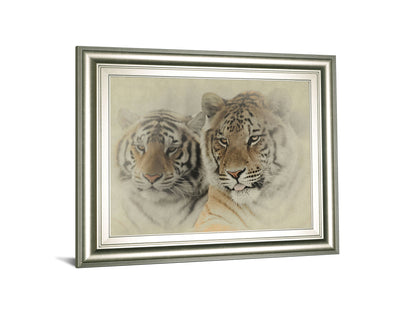 Mystic Realm By Wink Gaines - Framed Print Wall Art - Beige