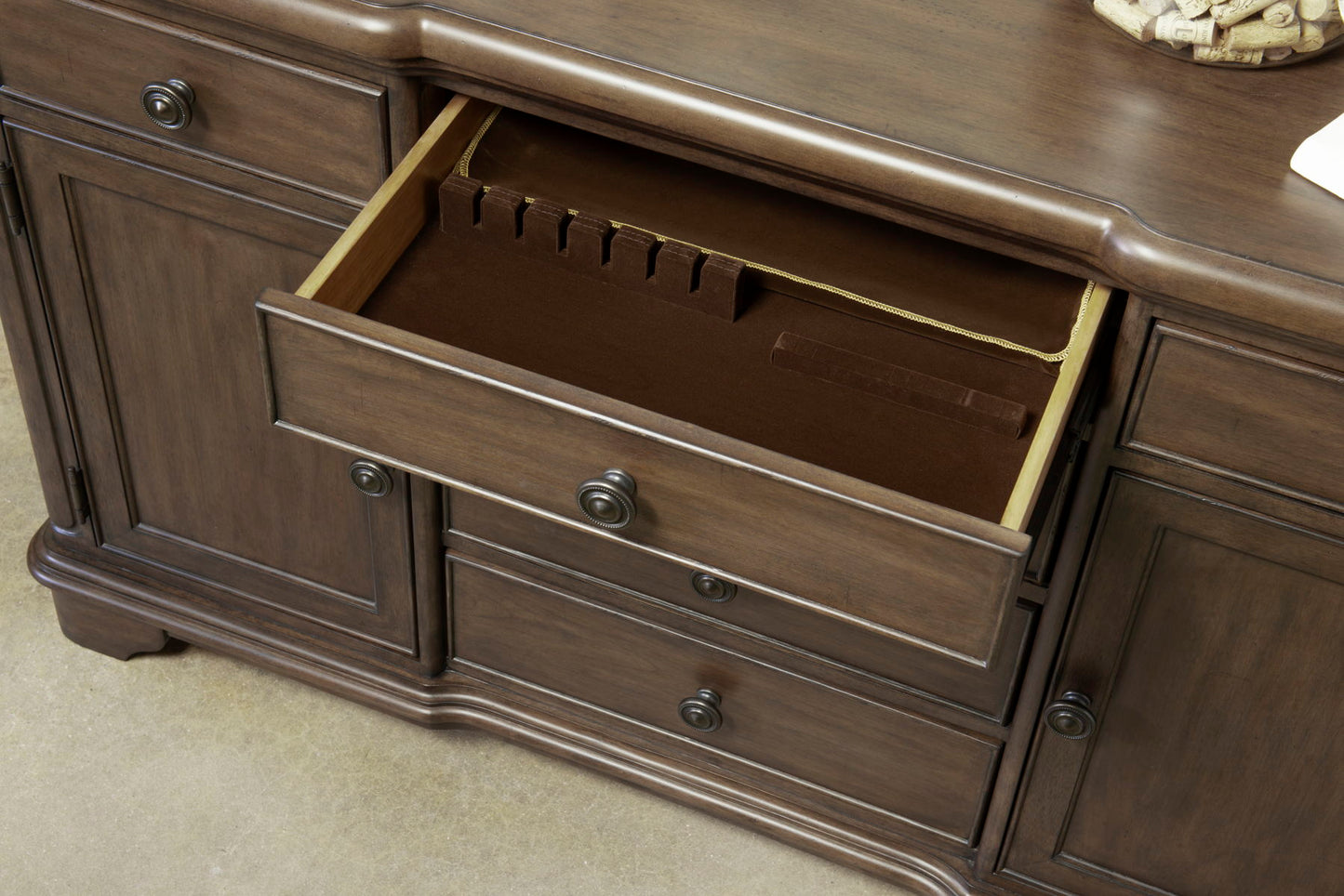 Stafford - Credenza - Dark Brown