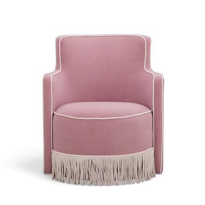 Passe - Tasseled Swivel Chair