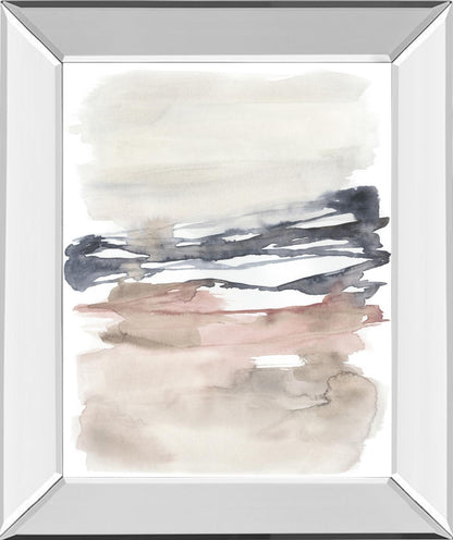 Tiered Horizon Line I By Jennifer Goldberger - Beige