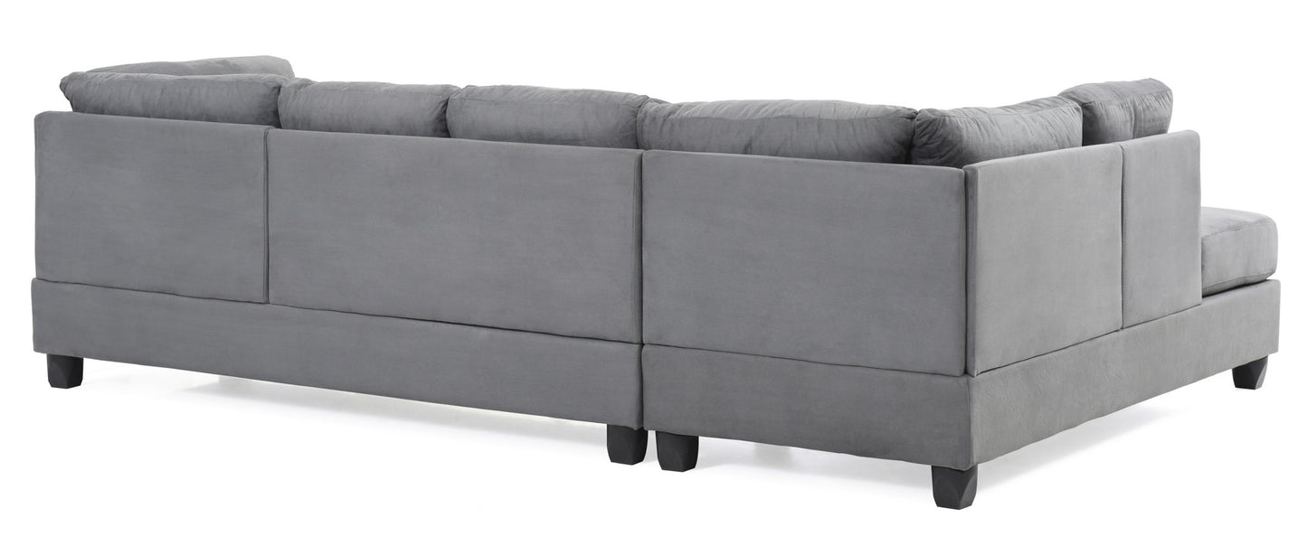 Glory Furniture - Malone - Fabric Sectional