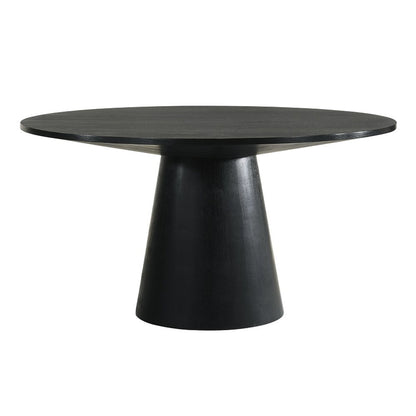 Froja - Round Dining Table - Black