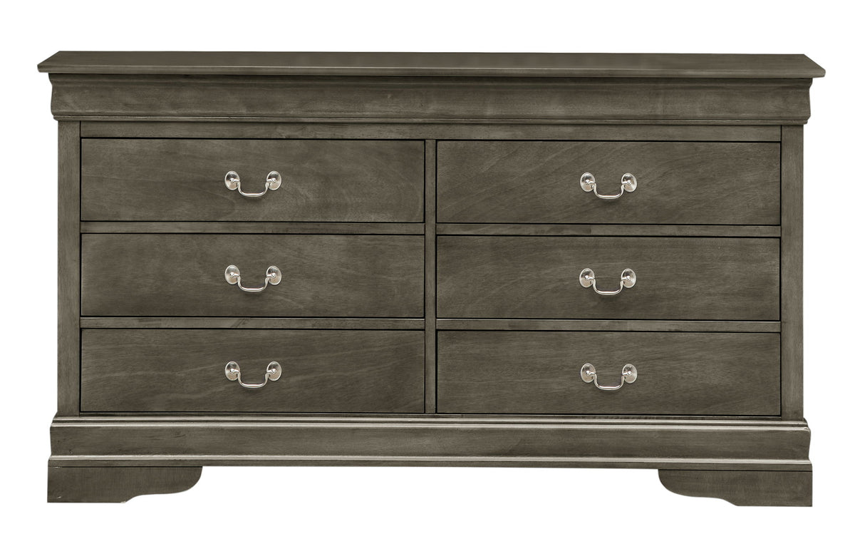 Glory Furniture - Louis Phillipe - Dresser & Mirror