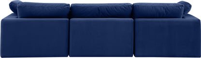 Comfy - Velvet Modular Sofa 3 Seats