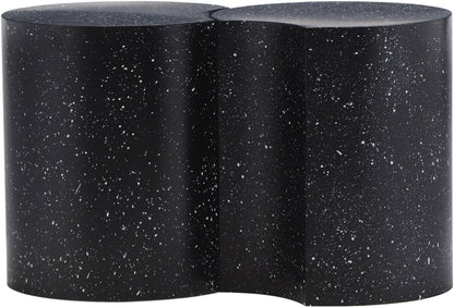 Dimple - 2 Piece Modular End Table - Terazzo Finish