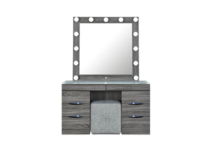 Lexi - Vanity With Speaker - Gray