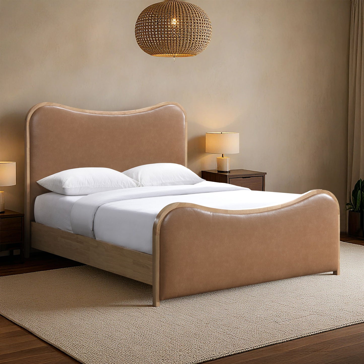 Arvada - Vegan Leather Bed