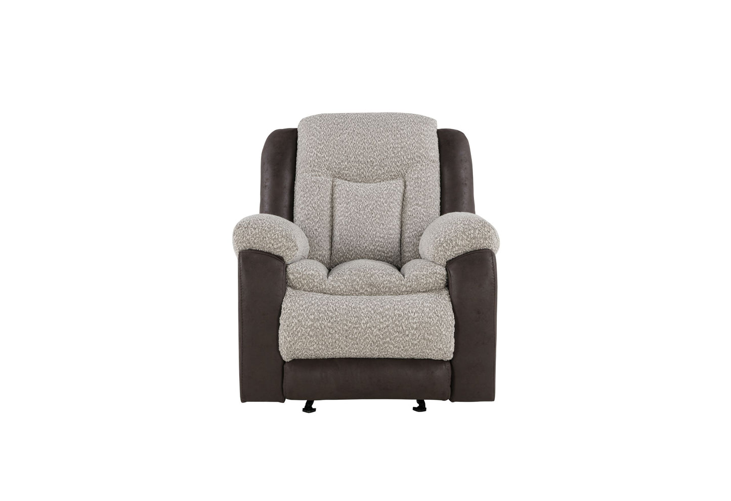 U4377 - Glider Recliner - Gray / Brown