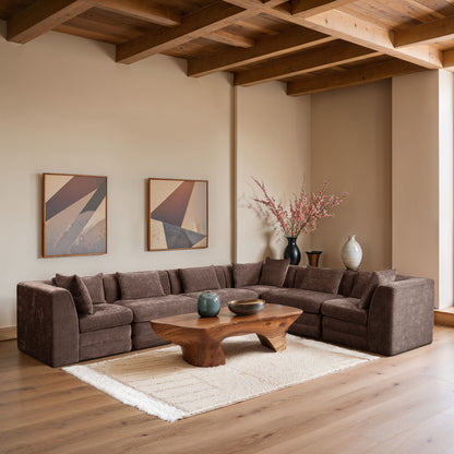 Stellar - 6 Piece Upholstered Modular Sectional