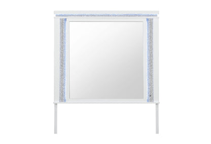 Alina - Mirror With LED - White