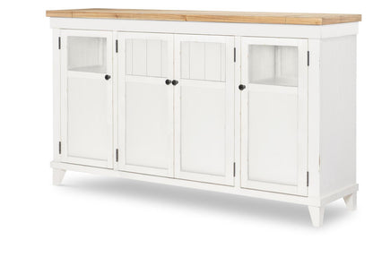 XXX's And OOO's - Credenza - Two Tone