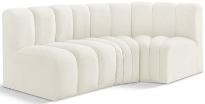 Arc - Velvet 3 Piece Sofa