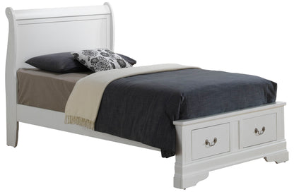 Glory Furniture - Louis Phillipe - Storage Bed