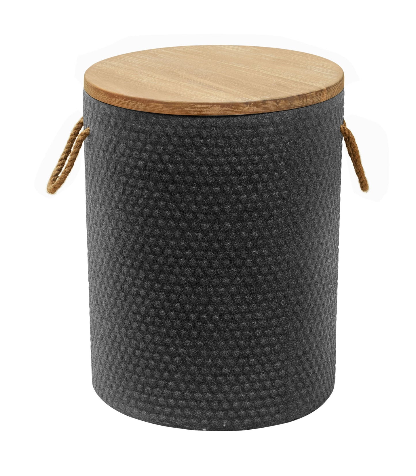 Beban - Outdoor Side Table - Natural & Black