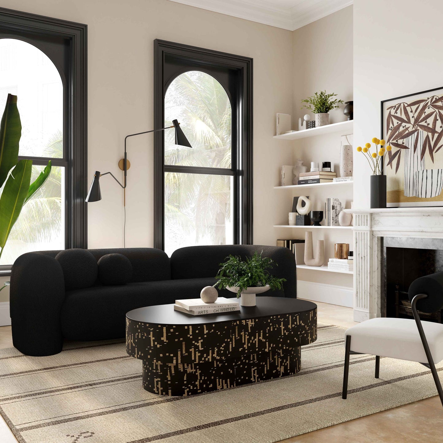 Amelie - Faux Fur Sofa
