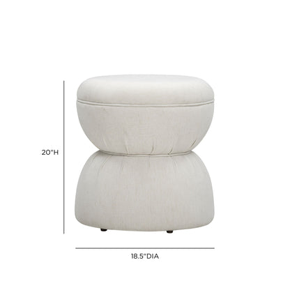 Tomlin - Gaming Ruched Ottoman
