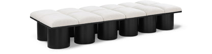 Pavilion - 12 Piece Modular Bench With Black Base