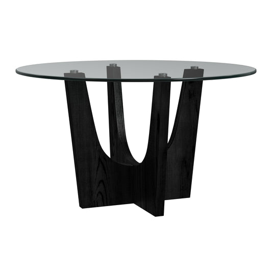 Oregon - Round Table With Glass Top