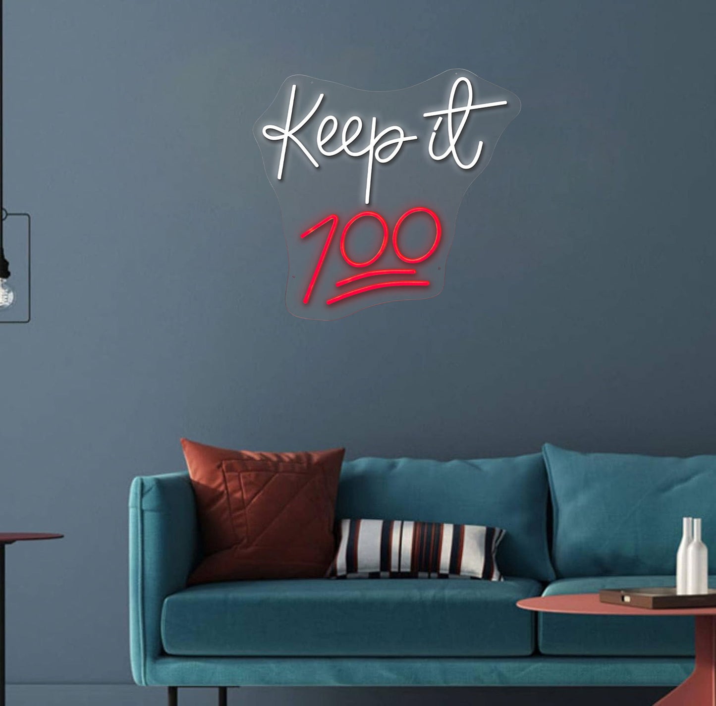 Neon Keep It 100 - White