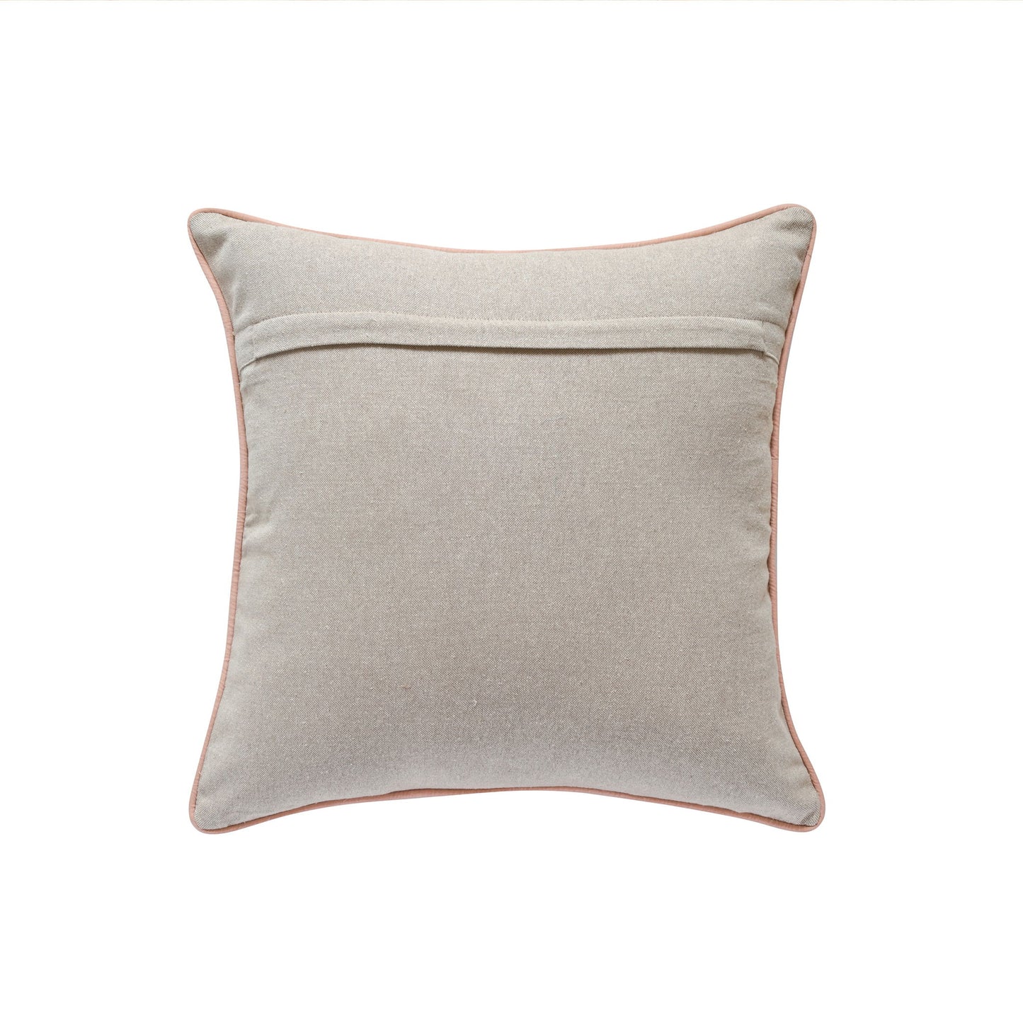 Taman - 20" Natural Cotton Accent Pillow Cover - Autumn Florals