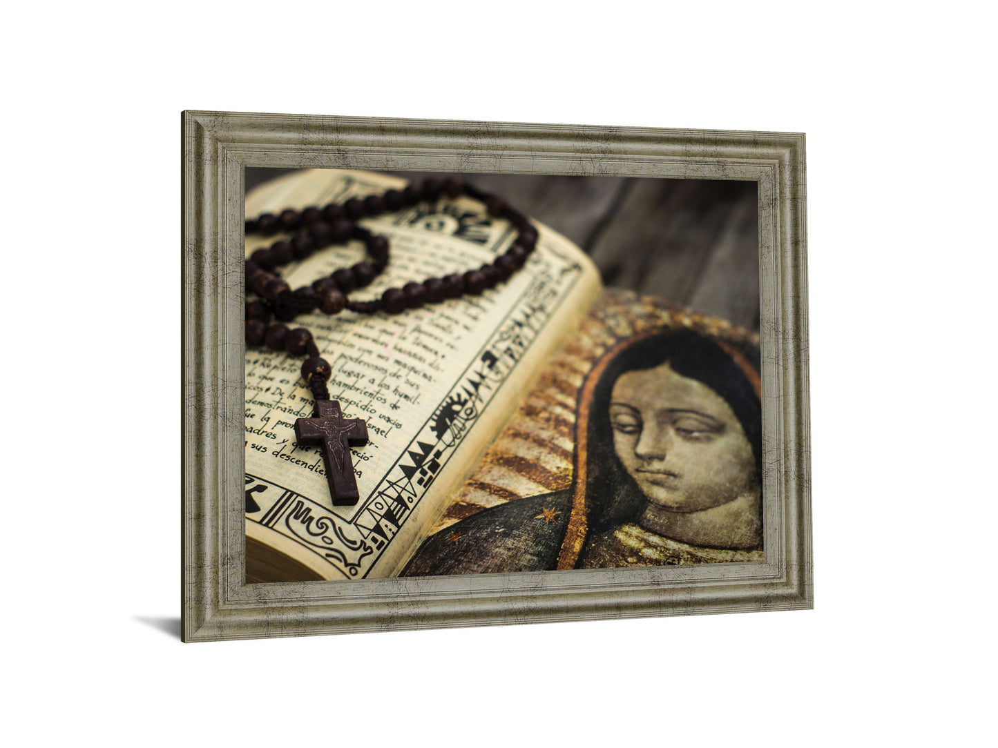 Sacred Serenity - 28" x 34" Framed Wall Art