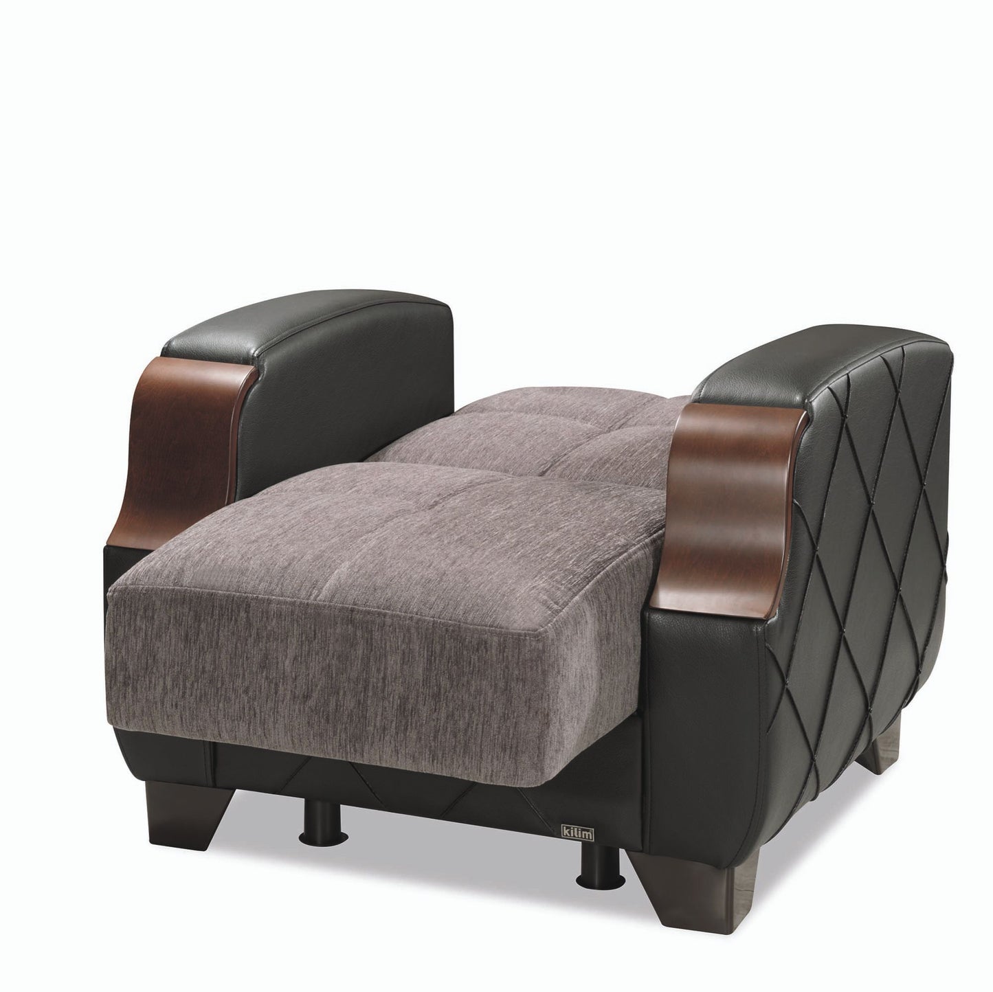 Ottomanson Molina - Upholstered Convertible Armchair With Storage