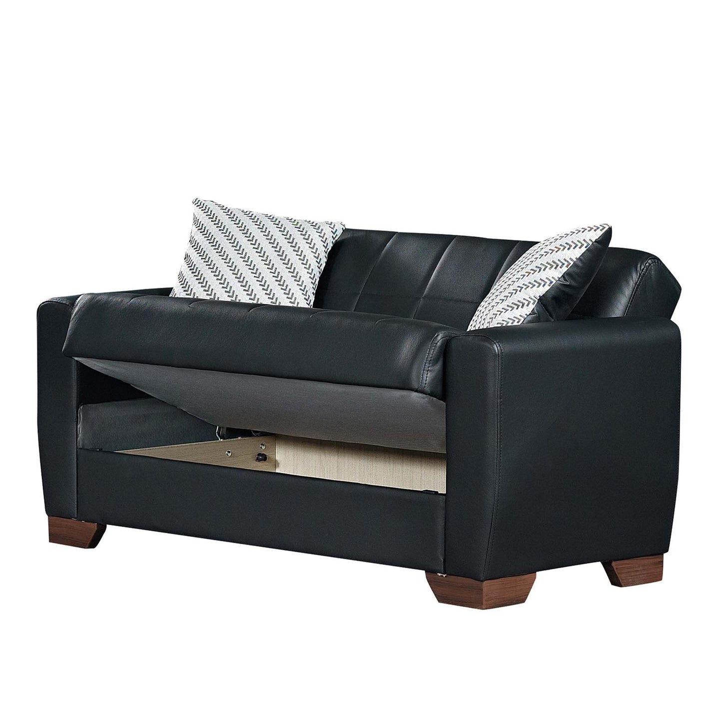 Ottomanson Barato - Upholstered Convertible Loveseat With Storage