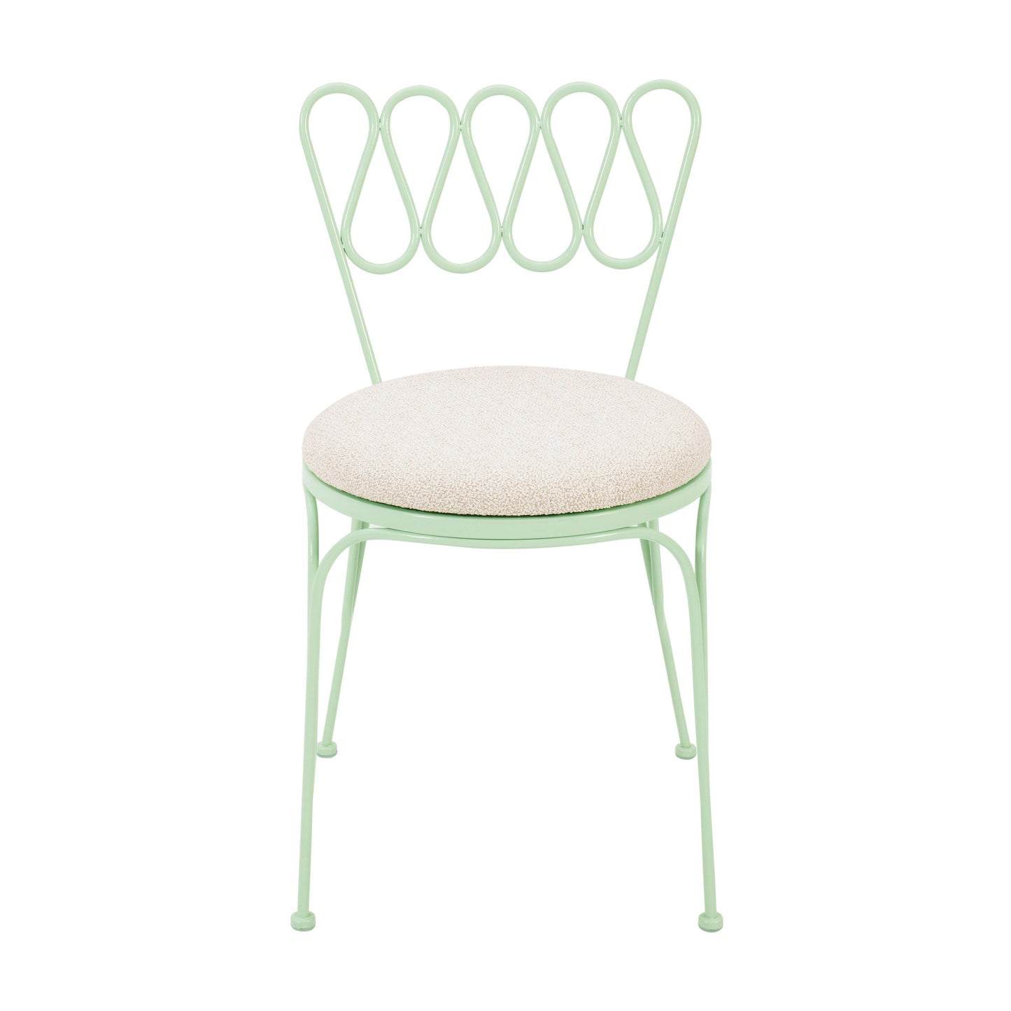 Erica - Wrought Iron Outdoor Chair