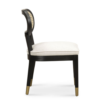 Cosette - Dining Chair - Black / Cream