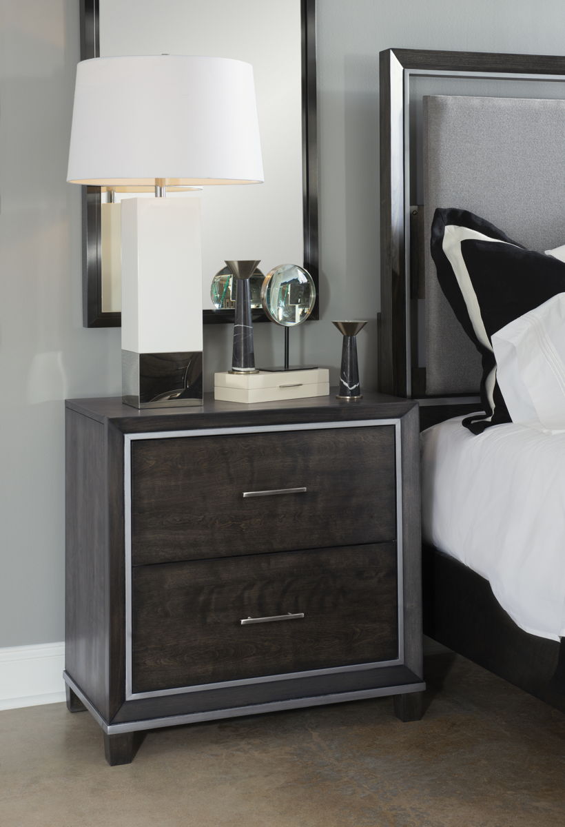 Counter Point - Nightstand - Dark Brown