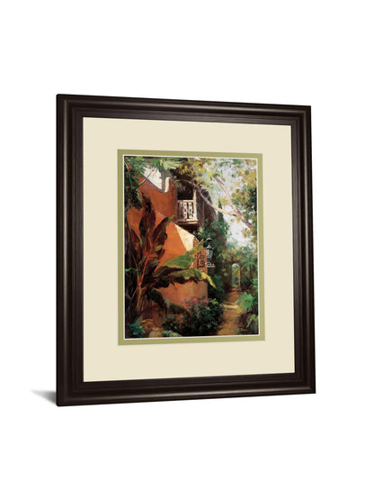 Carmino Hermoso By Hali - Framed Print Wall Art - Green