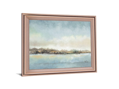 Mist Over Water - 28" x 34" Framed Wall Art