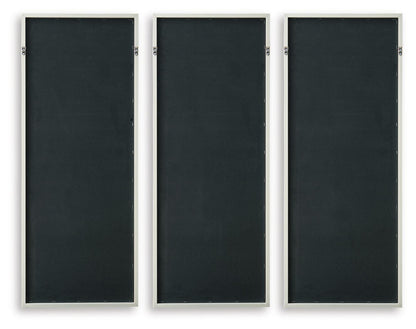 Dixonburg - Wall Art Set (Set of 3) - Taupe / Gray