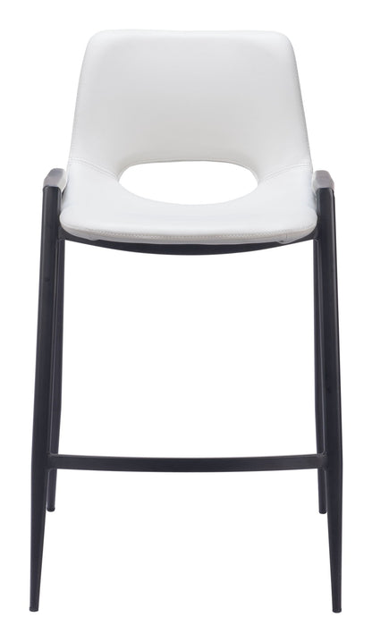 Desi - Counter Chair With Black Legs (Set of 2)