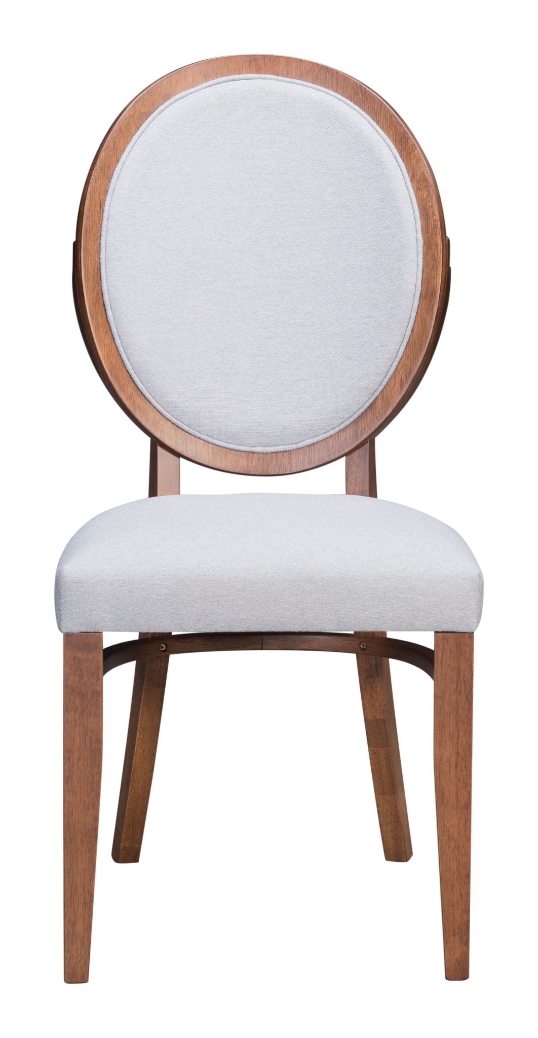 Regents - Dining Chair (Set of 2) - Walnut & Light Gray
