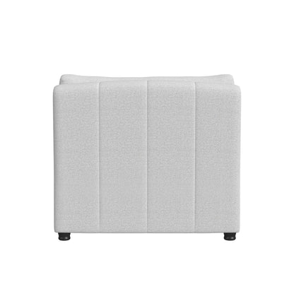 Zandara - Modular Armless Chair - Beige