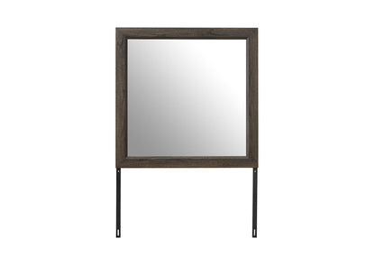 Harmony - 3 Piece Bedroom Set (Queen Bed, Dresser And Mirror) - Brown